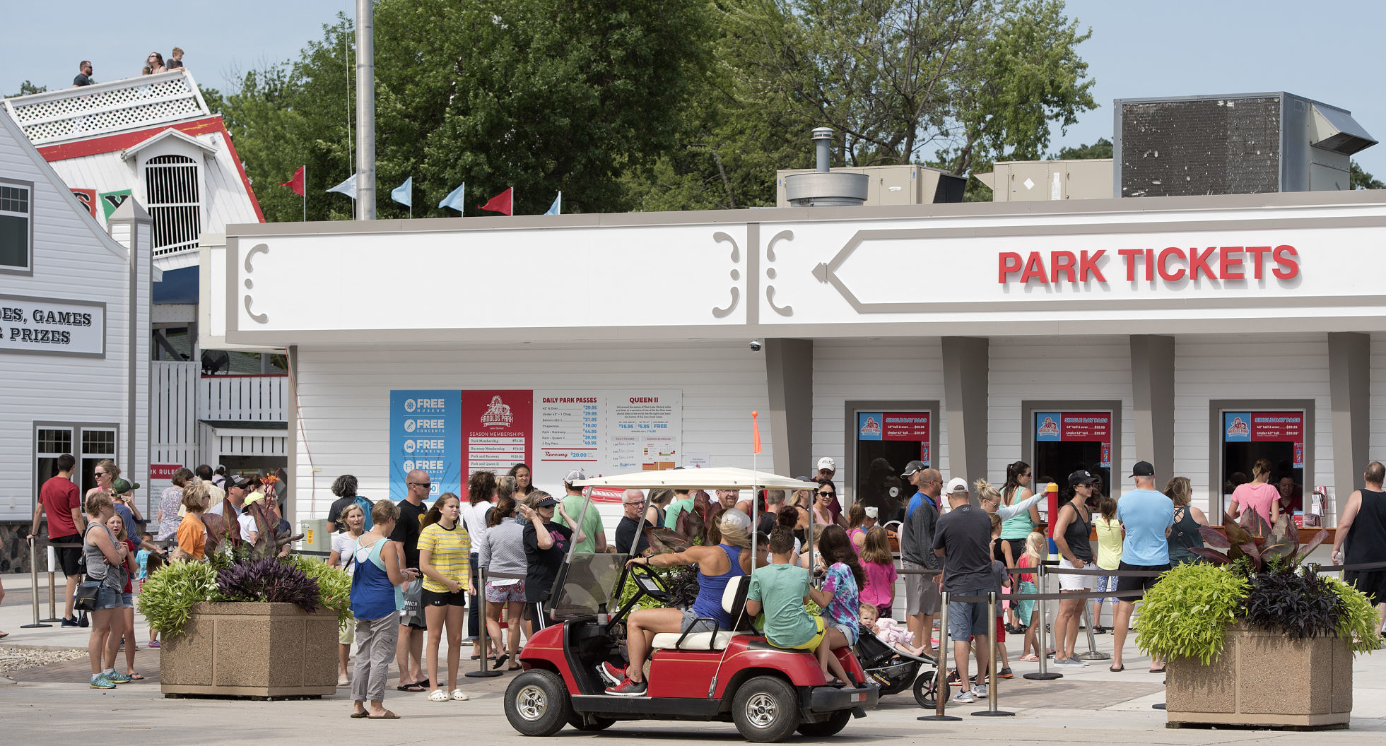 Arnolds Park Amusement Park
